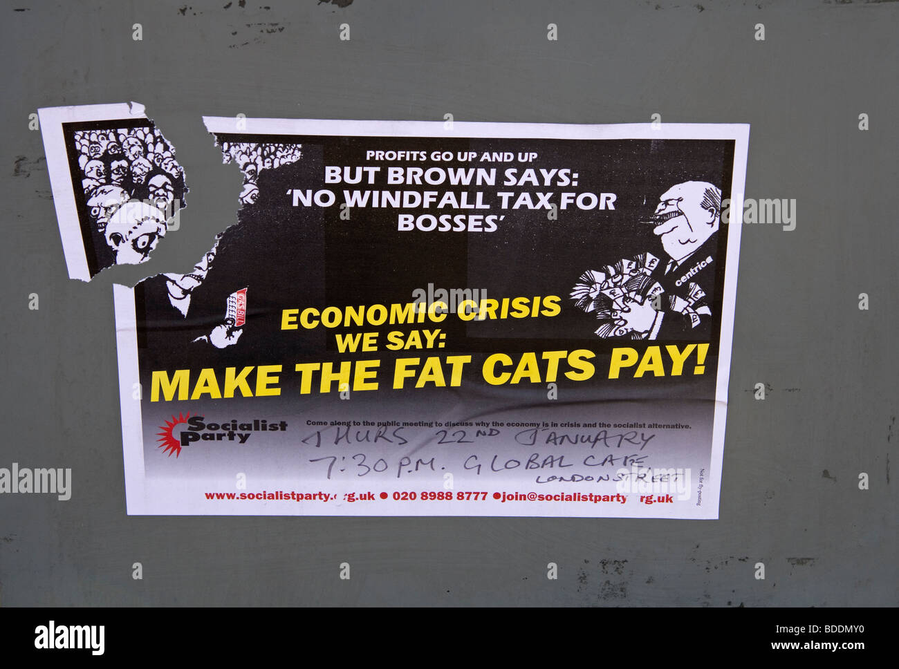 Political poster hi-res stock photography and images - Alamy