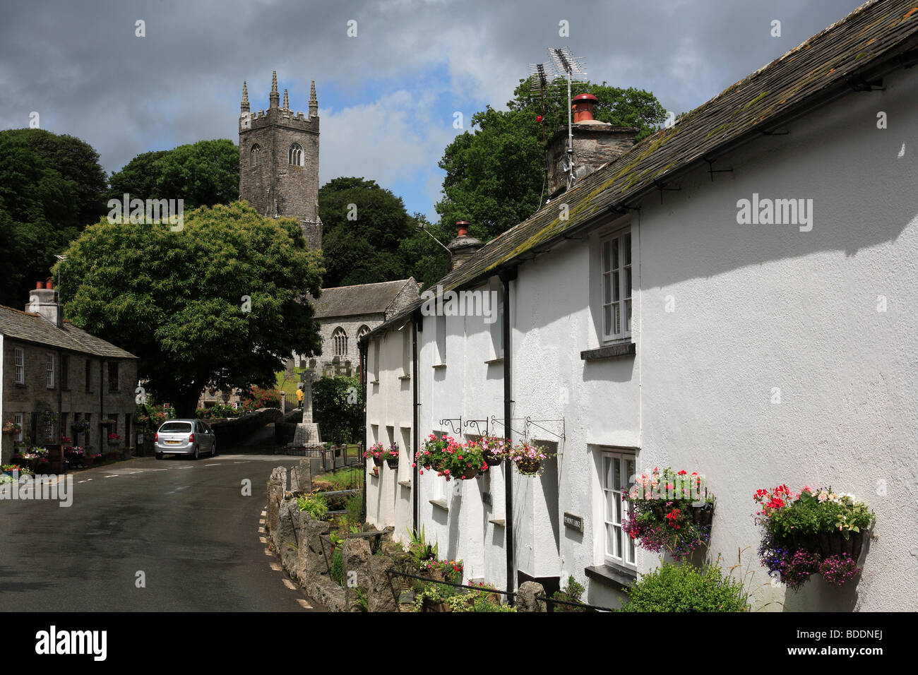 2490. Bodmin Moor, Altarnun, Cornwall Stock Photo