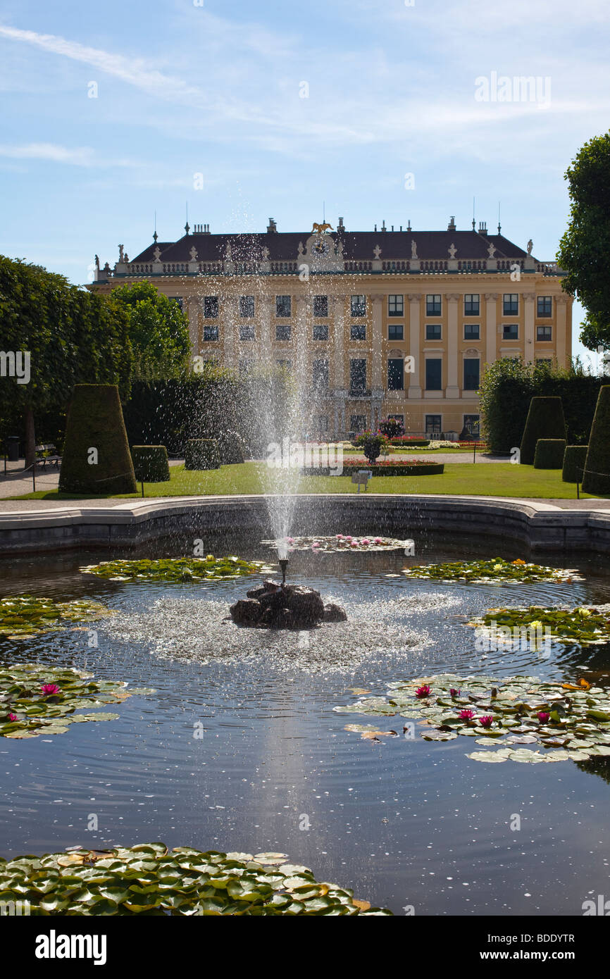 Schönbrunn Palace, Vienna, Austria Stock Photo