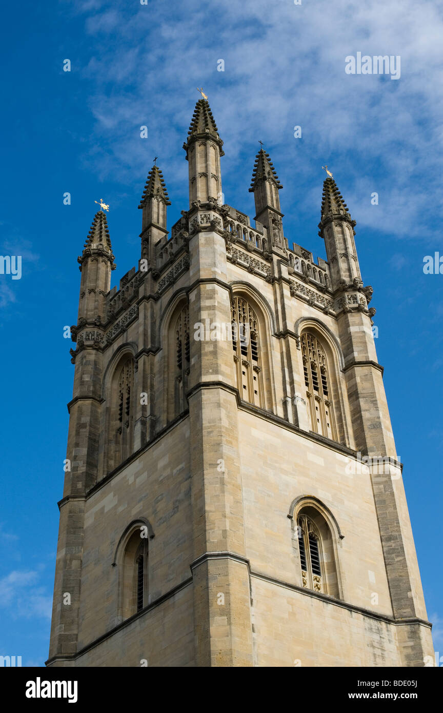 Magdalen tower, Oxford, Oxfordshire. UK Stock Photo