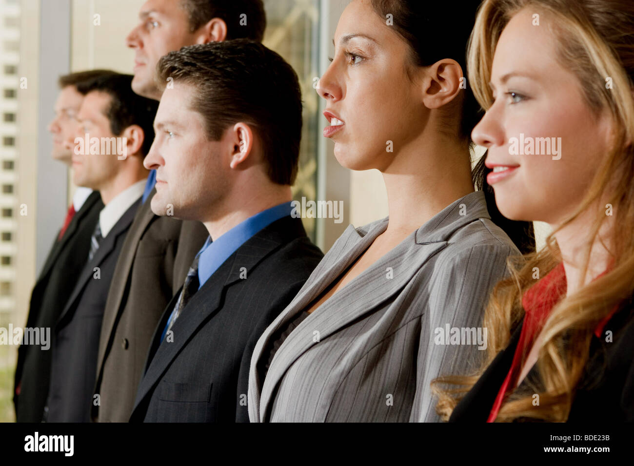 Business people. Sales force. Stock Photo