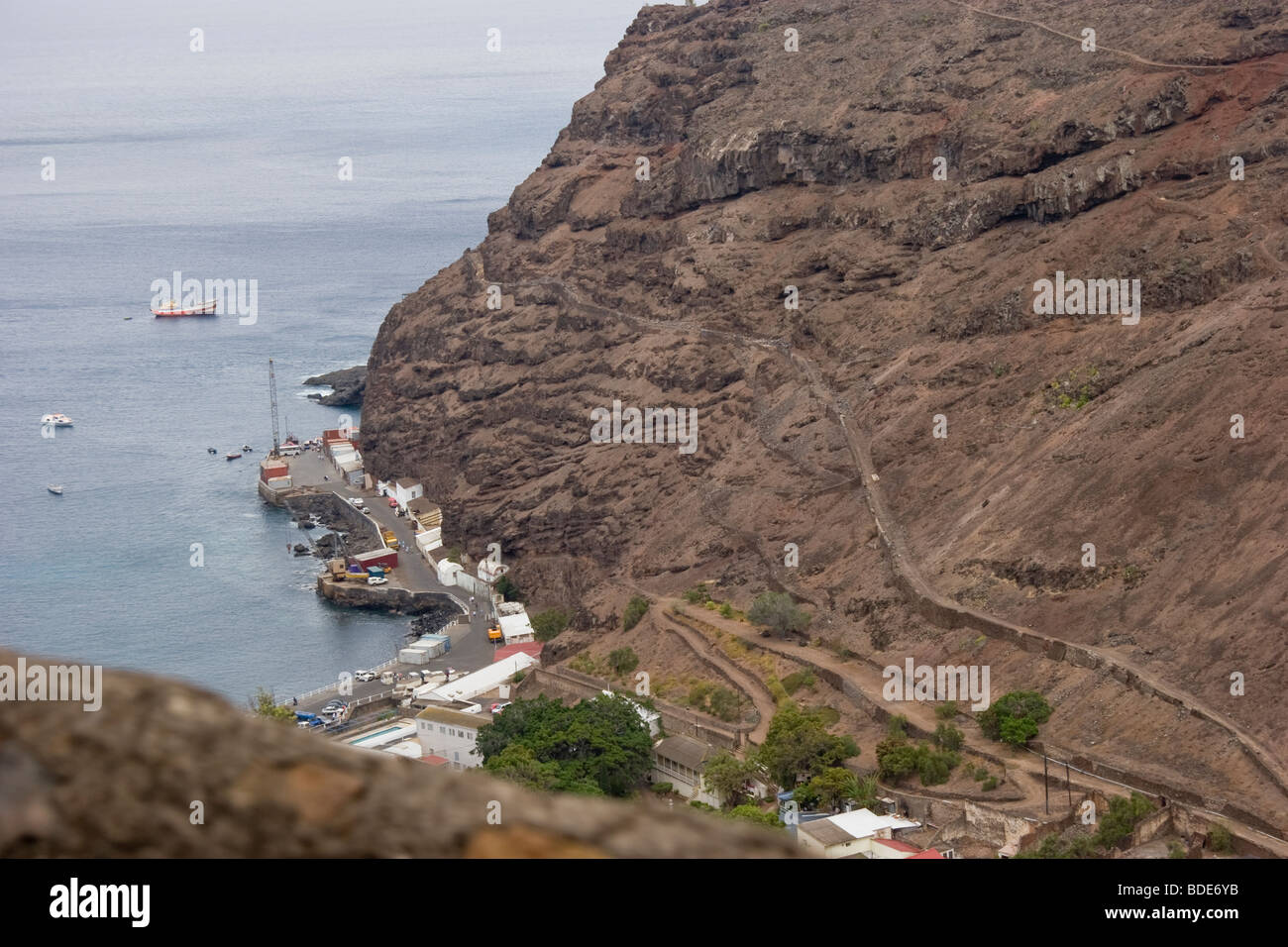 Jamestown St Helena Island South Atlantic Ocean Stock Photo Alamy