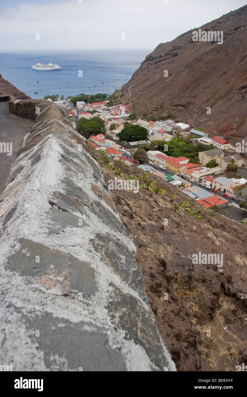Jamestown St Helena Island South Atlantic Ocean Stock Photo - Alamy