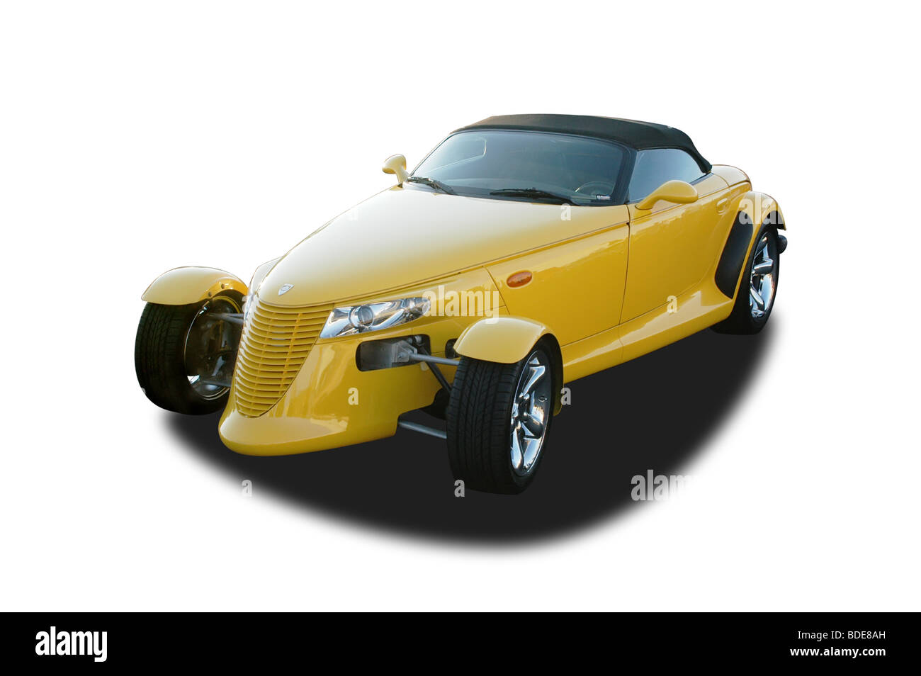 Plymouth Prowler Front bumpers removed. Stock Photo
