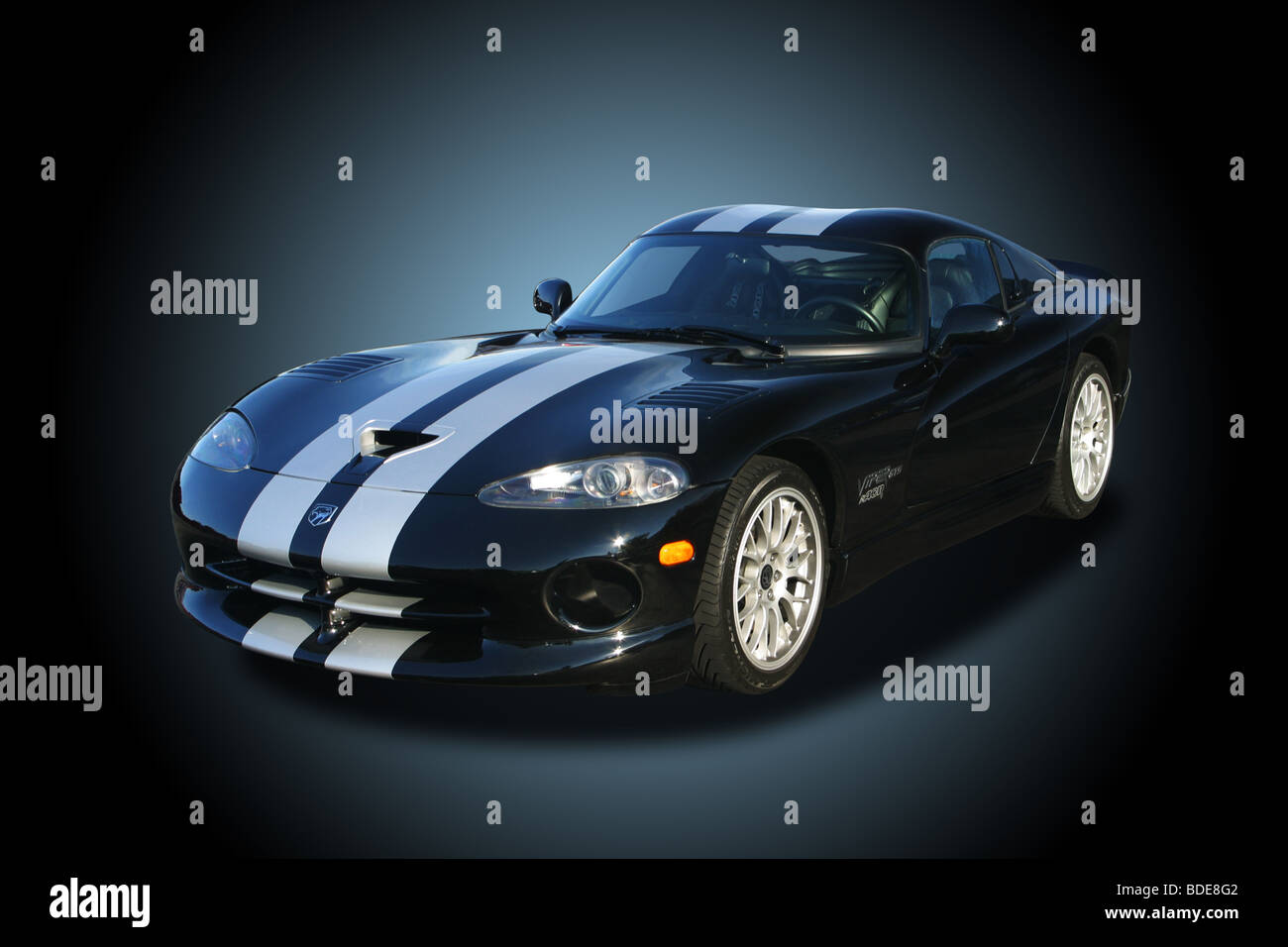 2000 Dodge Viper GTS ACR. 1 of 34 made in year 2000. Stock Photo
