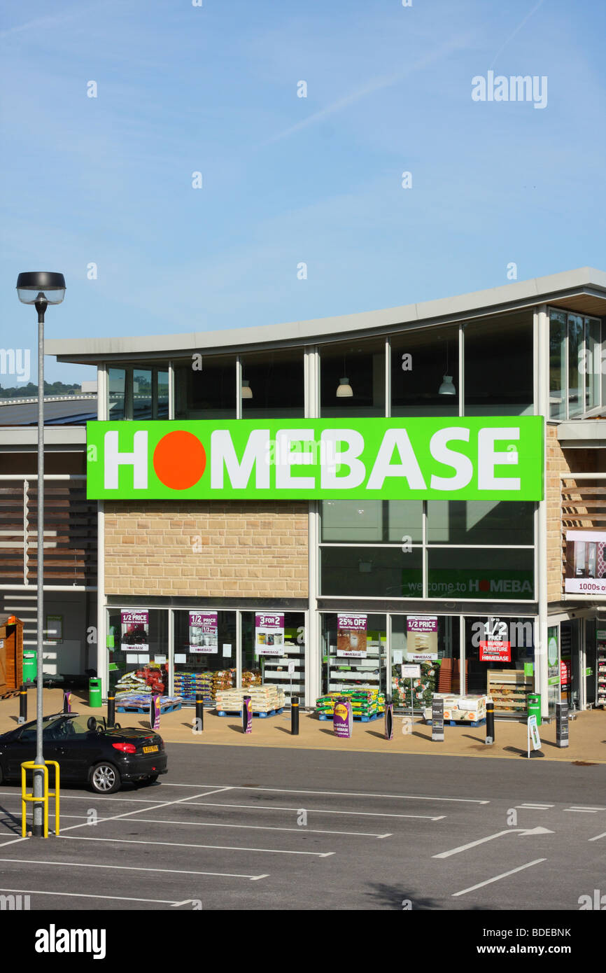 Homebase DIY and Garden Centre in a U.K. city Stock Photo Alamy