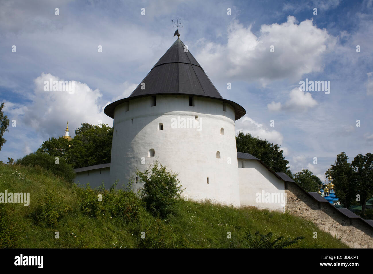 Holy Dormition Pskovo Pechersky Monastery Pechory Pskov Oblast Russia Stock Photo Alamy