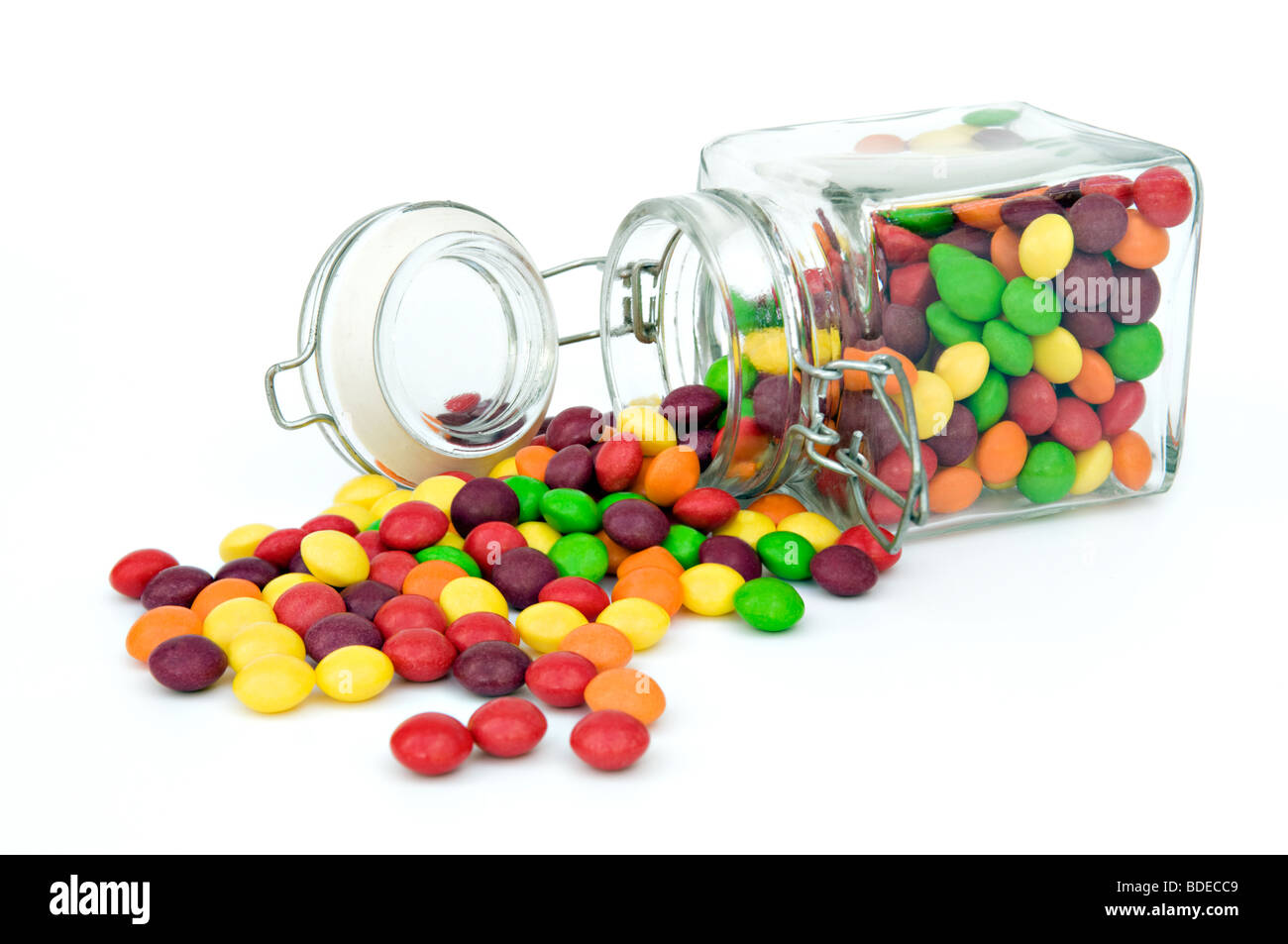 skittles sweet jar clipart