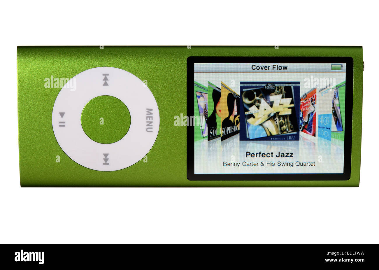 Apple ipod Nano music player and photo viewer Stock Photo