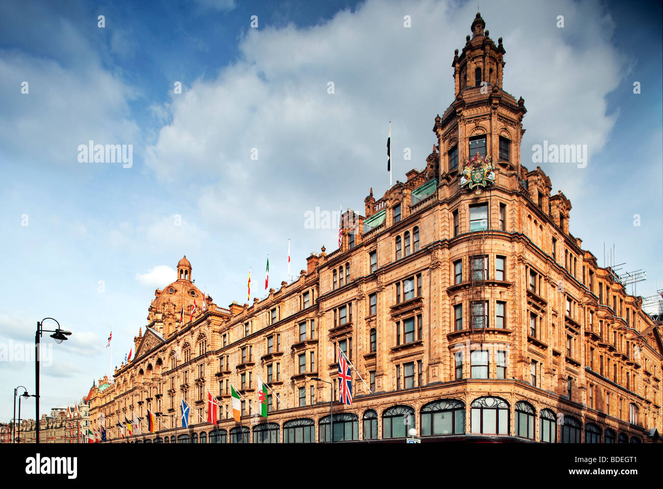 Harrods building on Brompton Road, London, England, United Kingdom Stock Photo Alamy