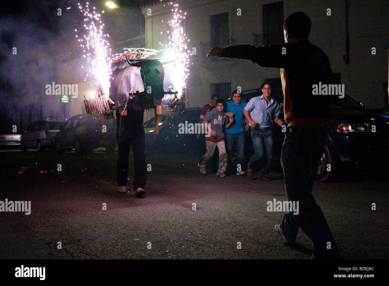 Toro de fuego, Spain Stock Photo Alamy