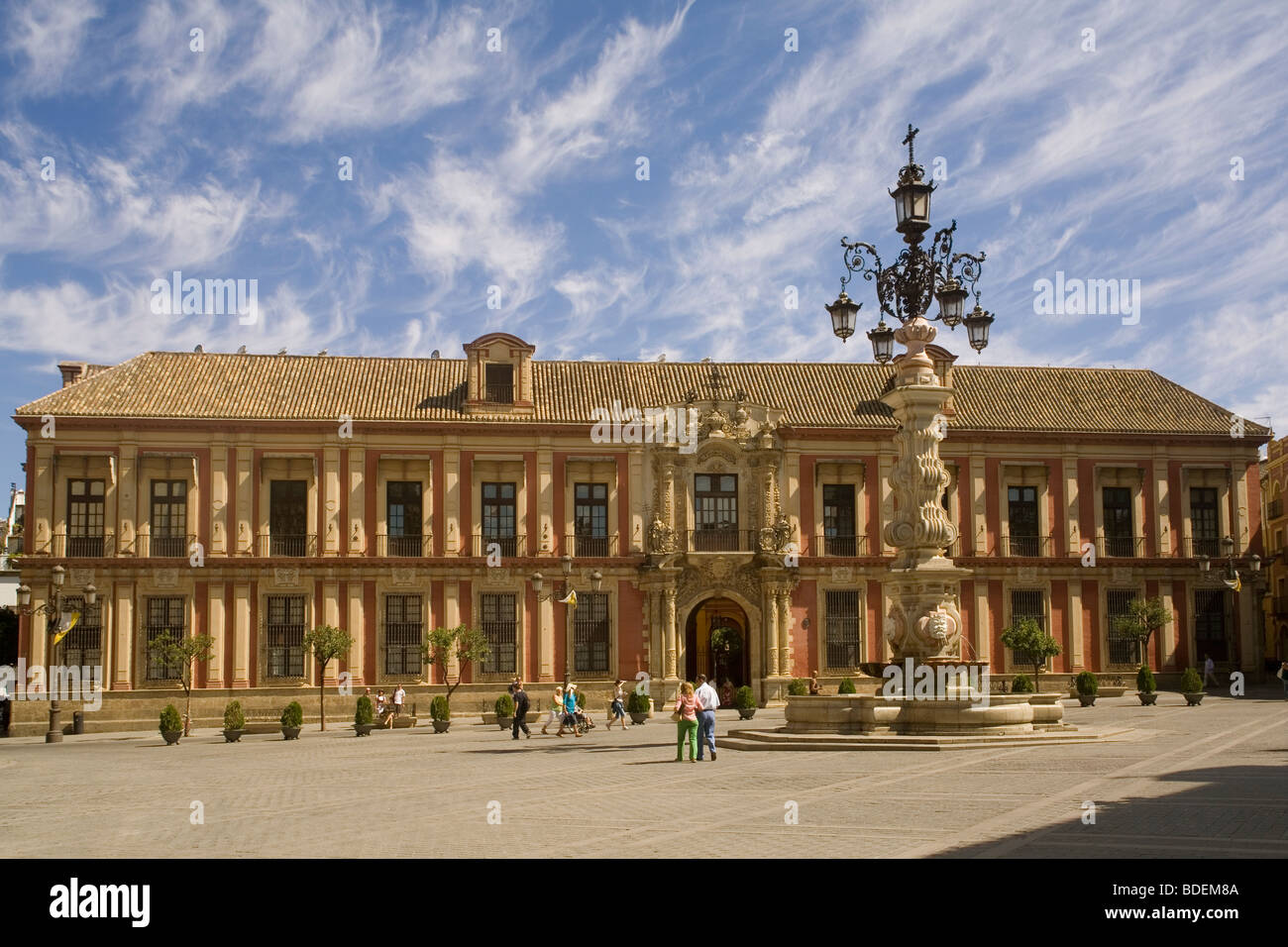 Spain Andalucia Seville Archbishop's palace Stock Photo