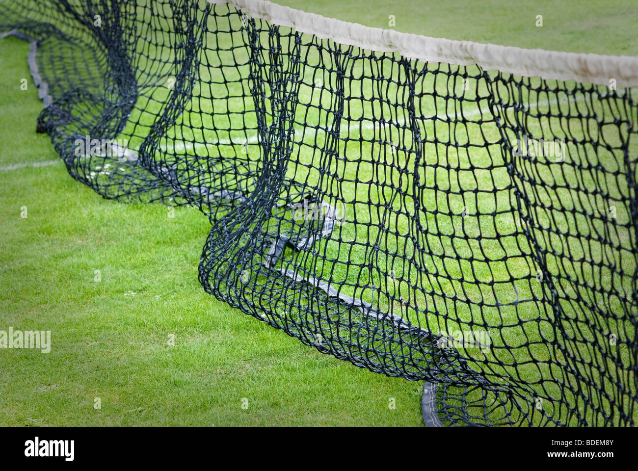 lawn tennis court net Stock Photo Alamy