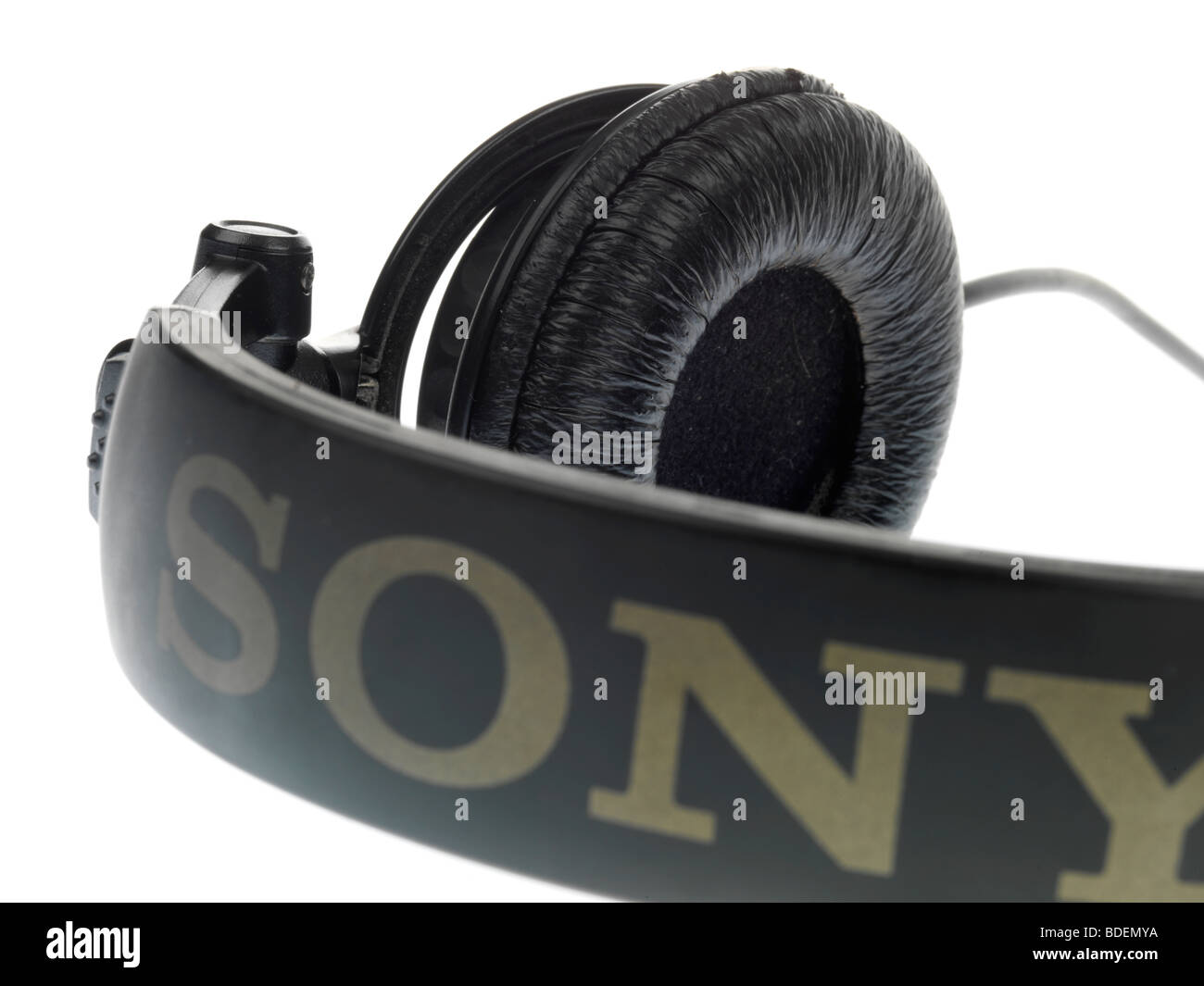 Closed Cup Headphones Stock Photo Alamy