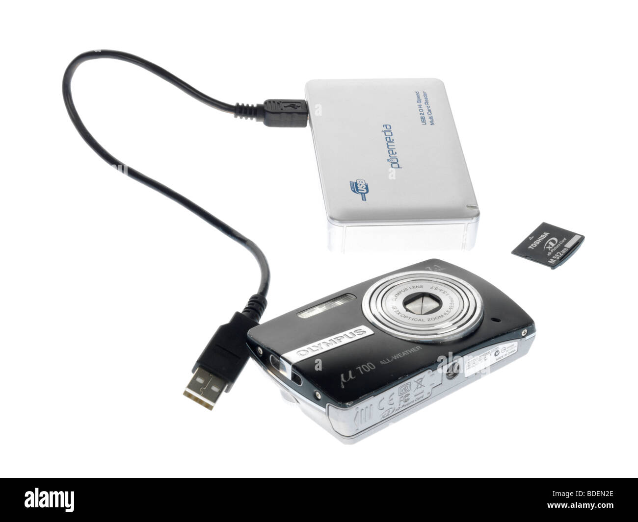 Compact Digital Camera Stock Photo