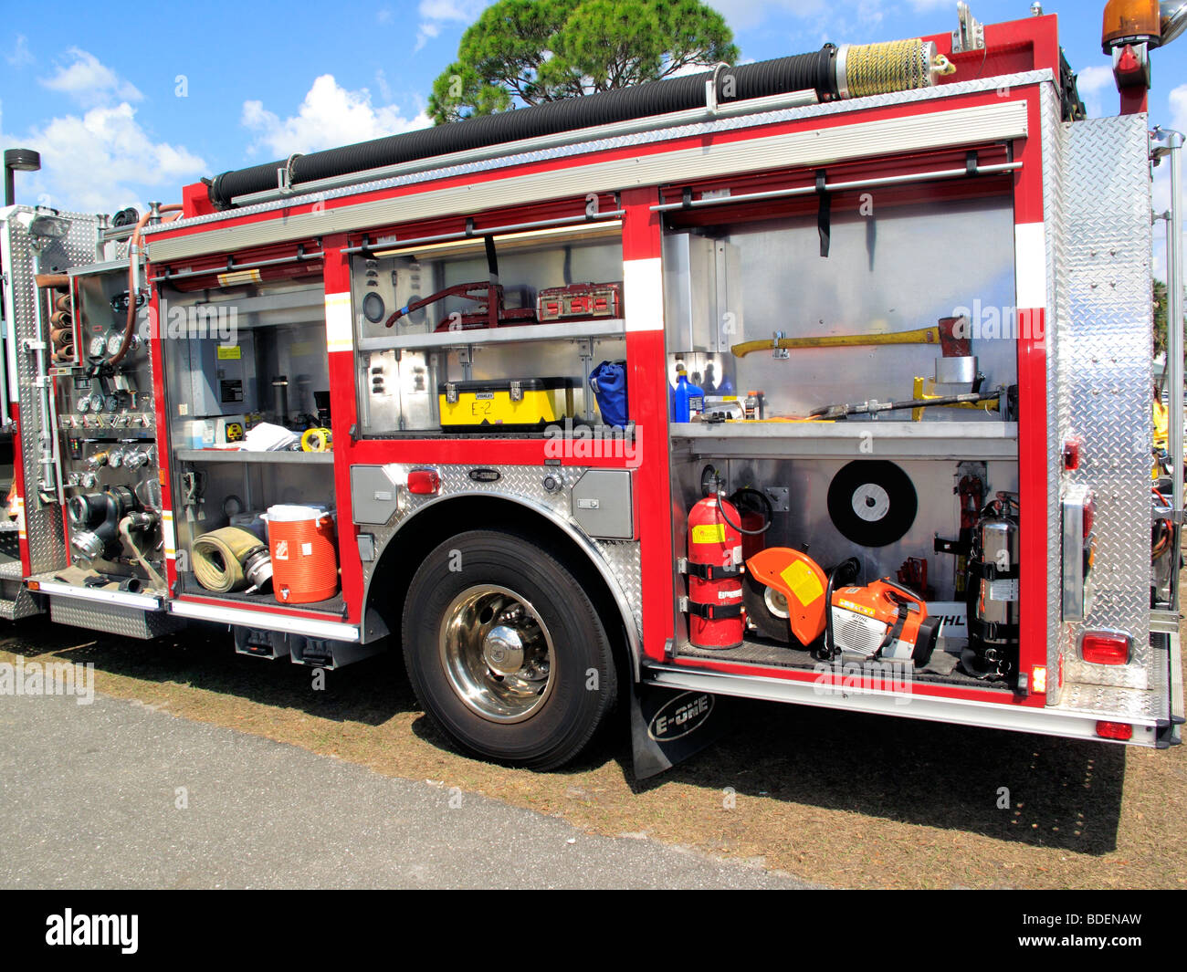 European firefighters. What is your thoughts on american fire trucks