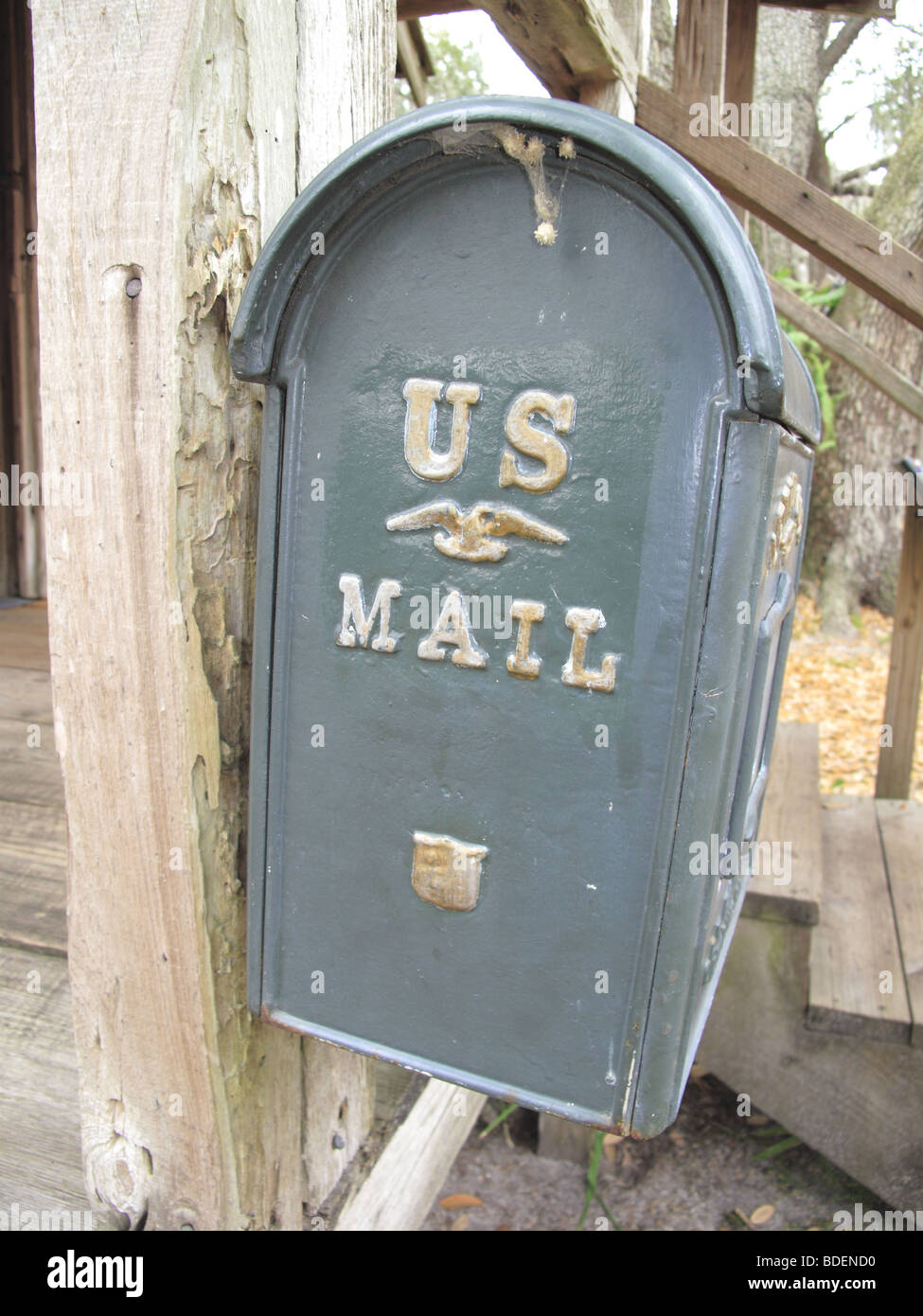 old mailbox from the 1800s in Florida USA Stock Photo