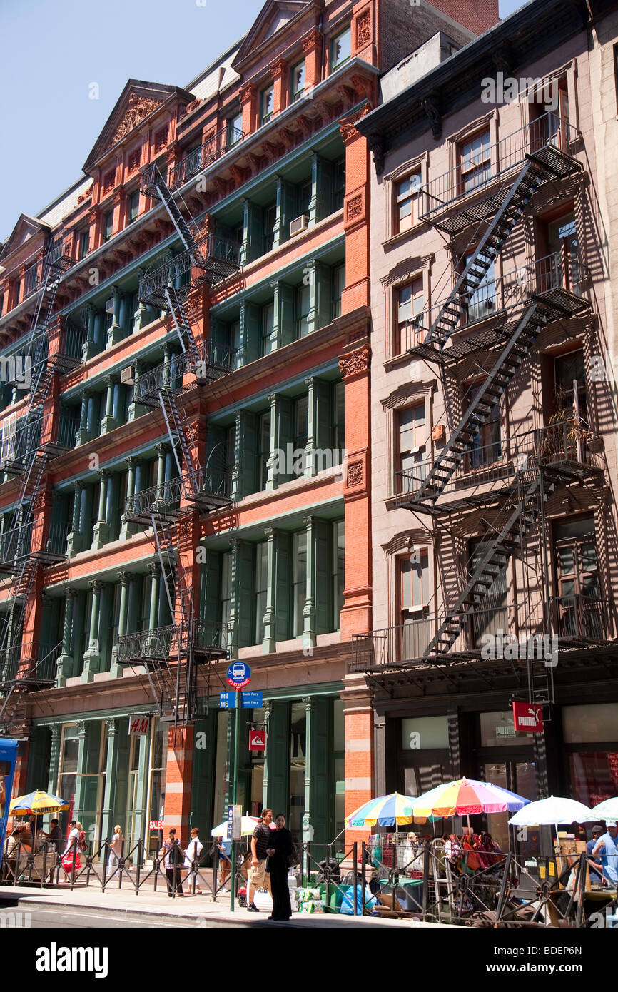 Soho neighborhood in New York City Stock Photo - Alamy