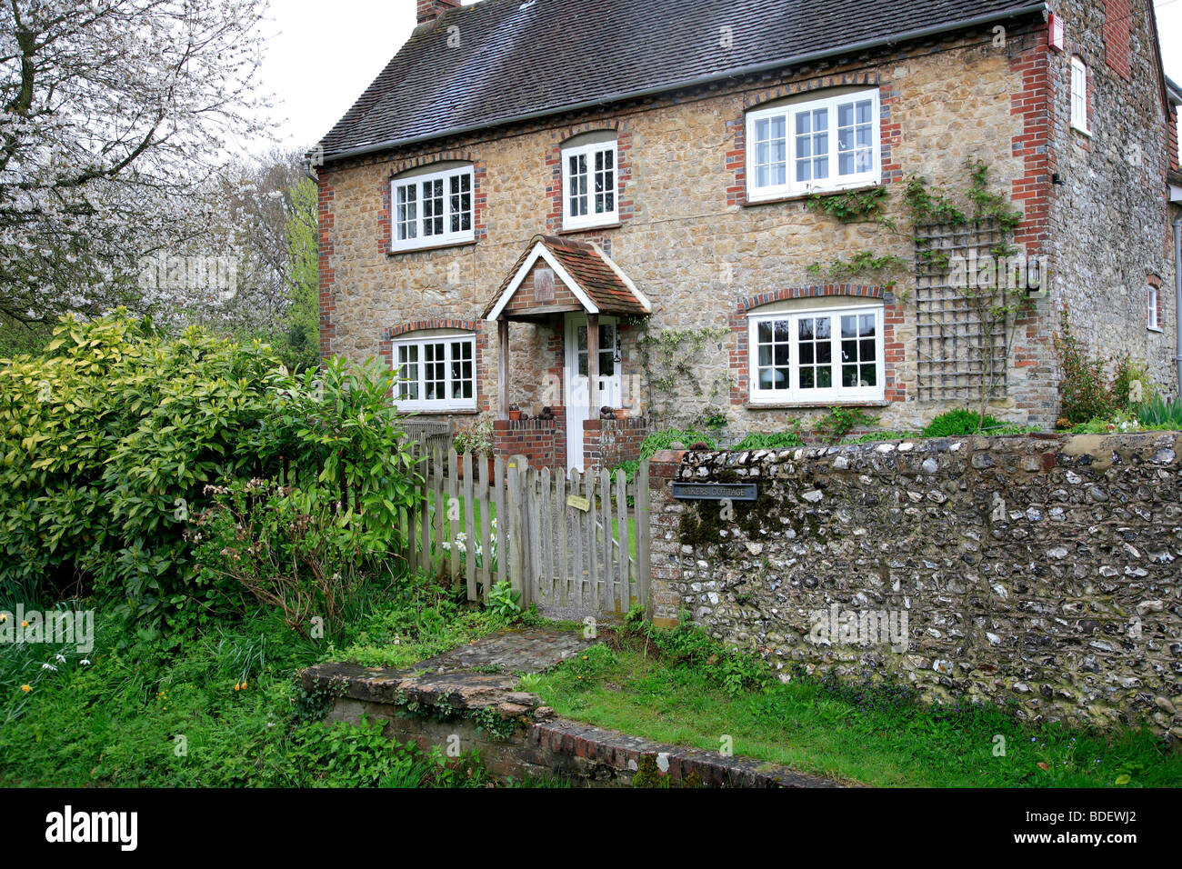 Cottages Sutton Village Sussex County South Downs National Park