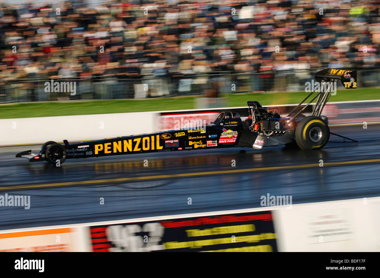 Top fuel dragster Stock Photo