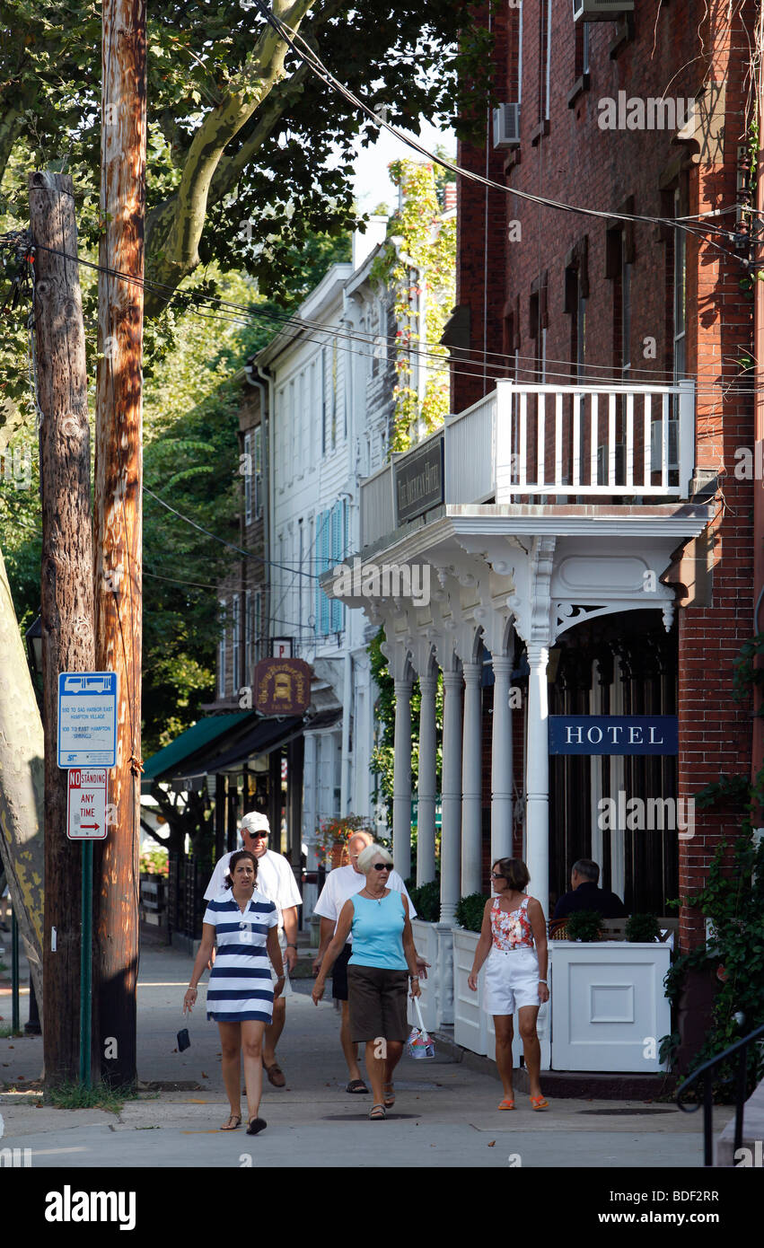 Main Street, Sag Harbor, Long Island, New York Stock Photo Alamy