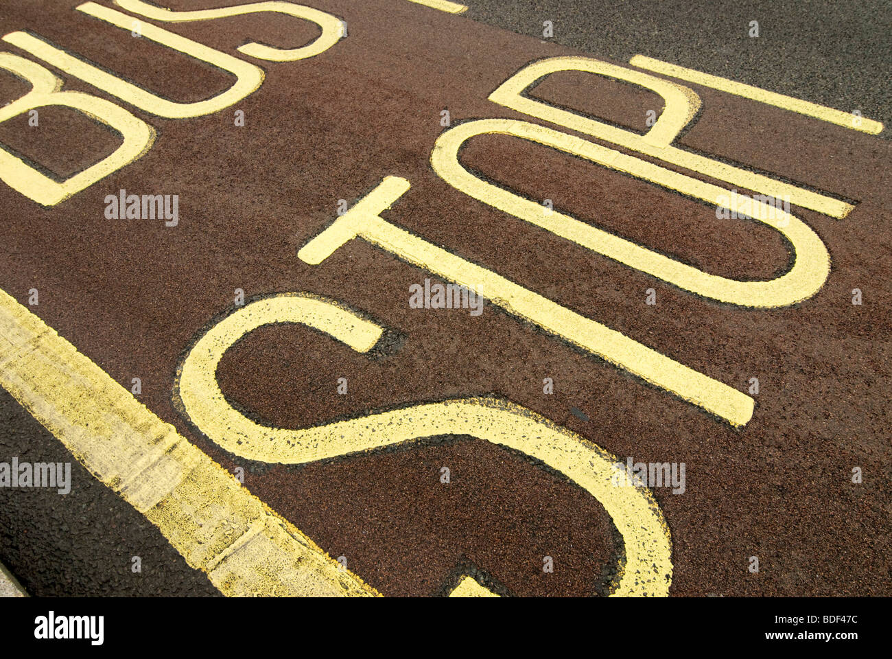 London bus stop signs hi-res stock photography and images - Alamy