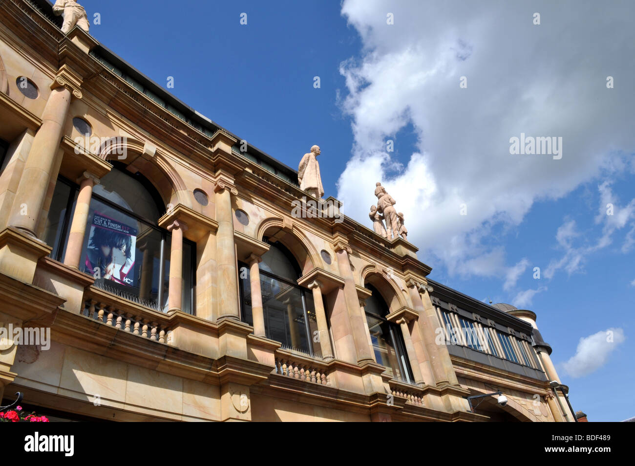 victoria shopping centre harrogate north yorkshire architecture detail