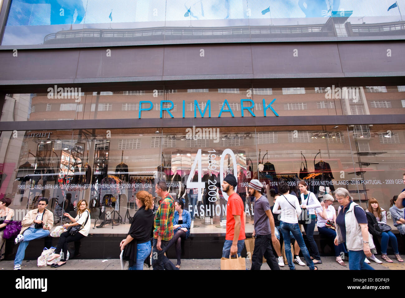 Primark department store, Oxford Street, London, United Kingdom Stock Photo