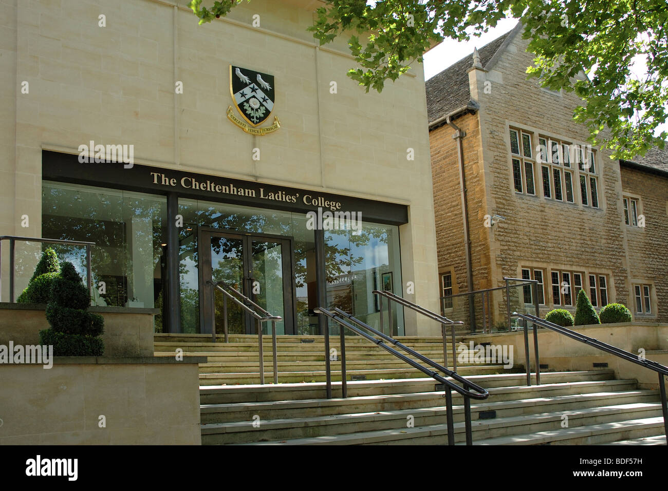 The Cheltenham Ladies college entrance Stock Photo Alamy