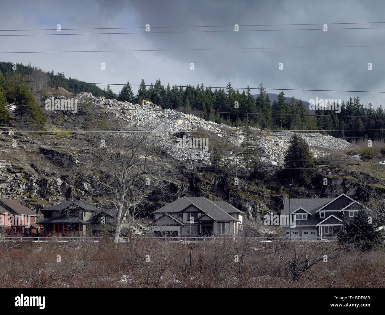 New residential development. Squamish, BC, Canada Stock Photo Alamy