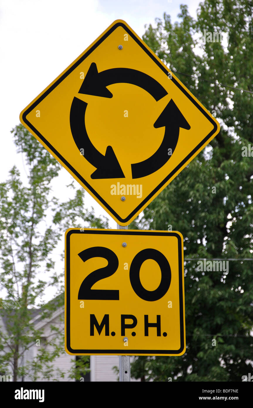 Speed limit 20 mph hires stock photography and images Alamy