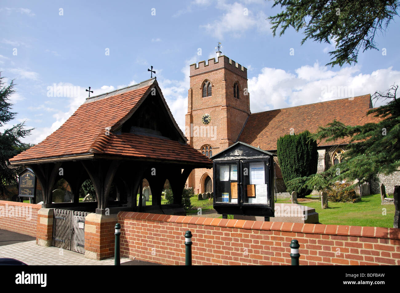 St. Mary's Parish Church, Church Road, Winkfield, Berkshire, England, United Kingdom Stock Photo