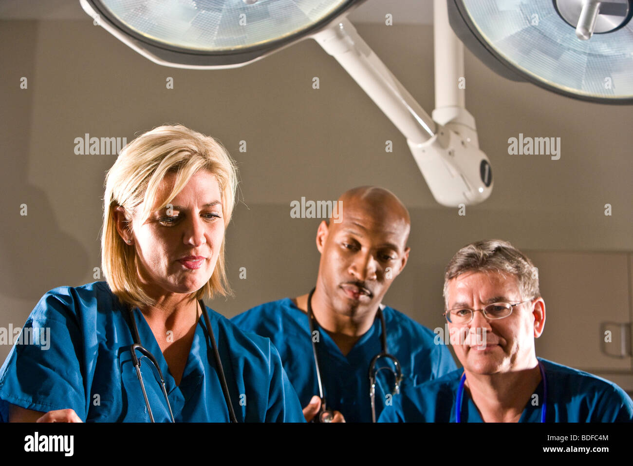 Close Up Serious Doctors Nurse High Resolution Stock Photography and ...