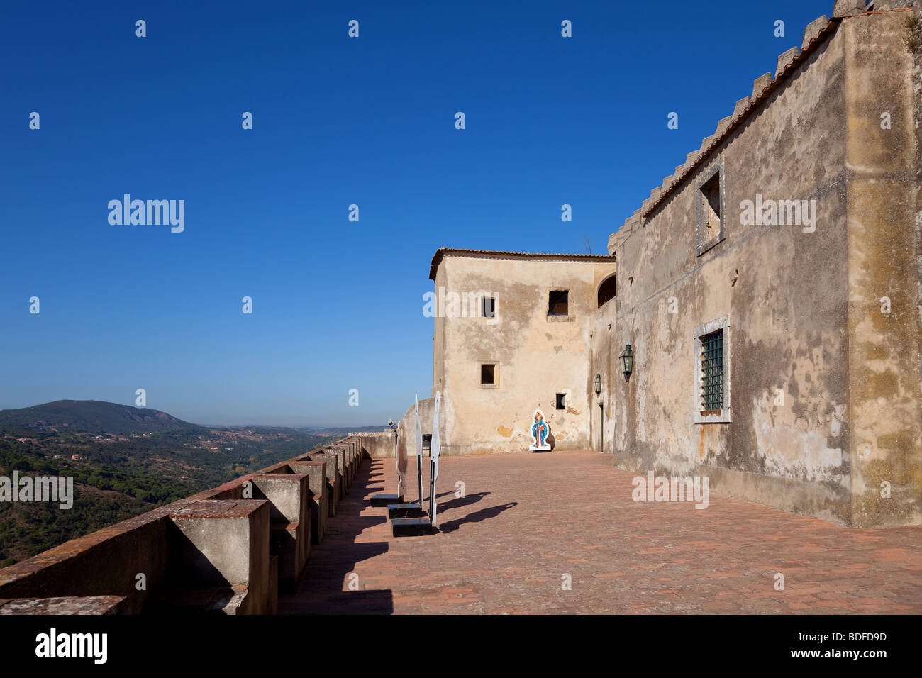 Palmela Castle. Palmela, Setubal District, Portugal. Stock Photo