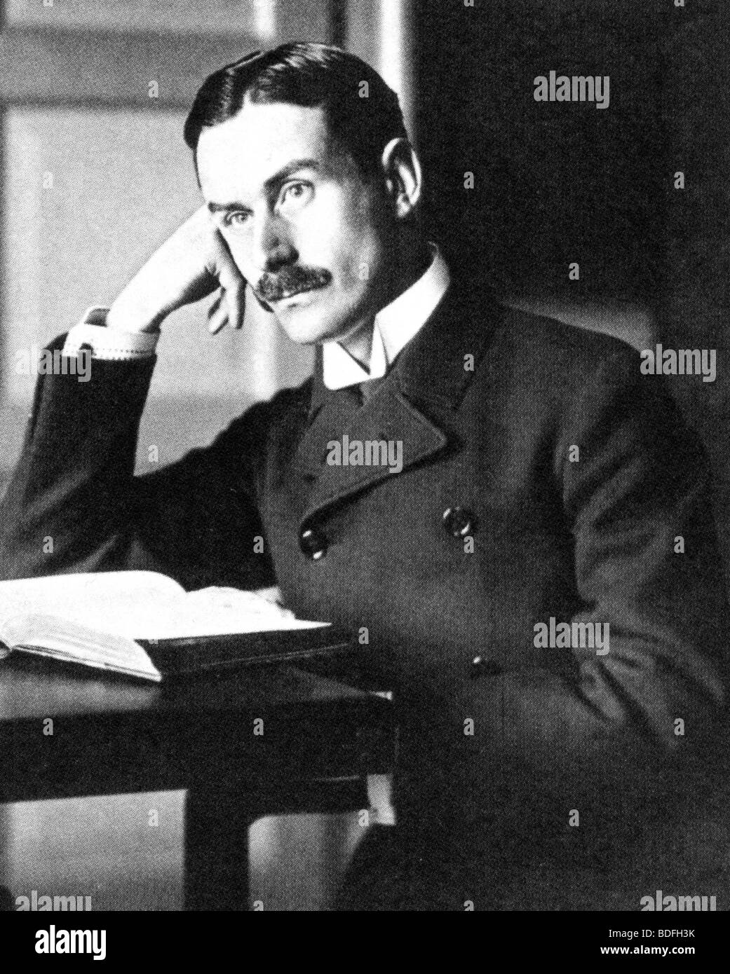 THOMAS MANN German novelist 1875-1967 photographed in 1924 Stock Photo