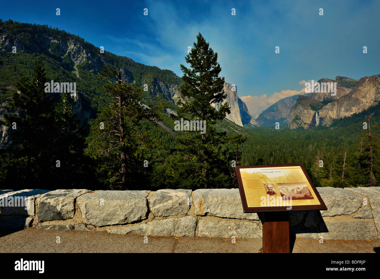 Scenic vista in Yosemite national park Stock Photo - Alamy
