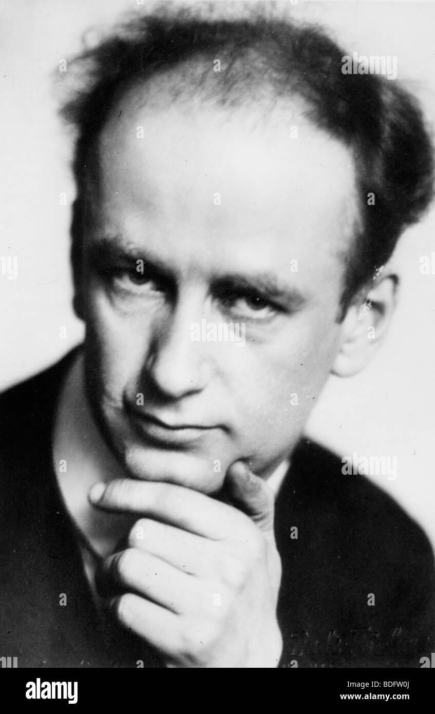 WILHELM  FURTWANGLER  - German conductor 1886-1954 Stock Photo