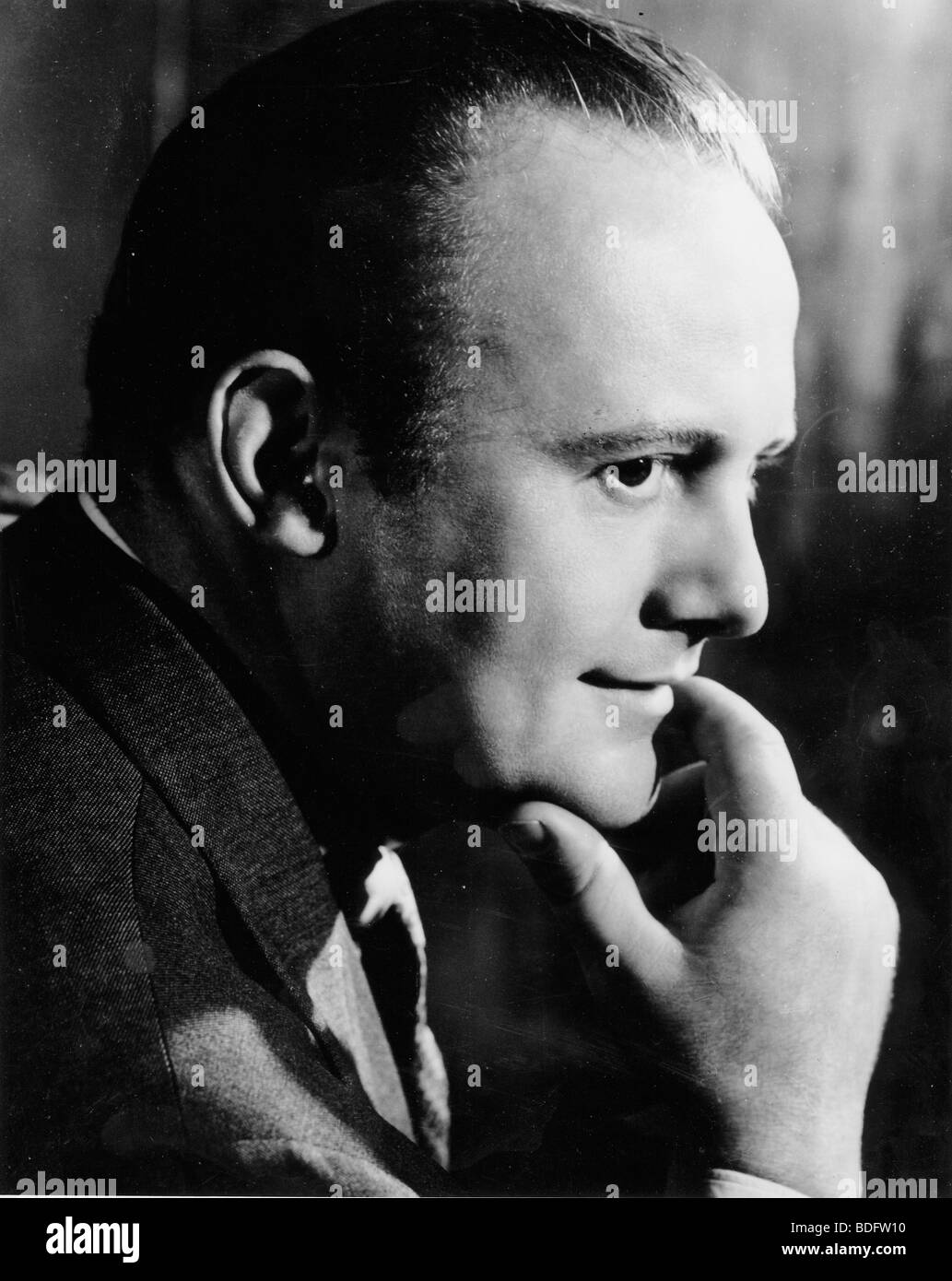 TITO GOBBI  (1915-1984) Italian baritone who was also recognised for his acting skills. Stock Photo