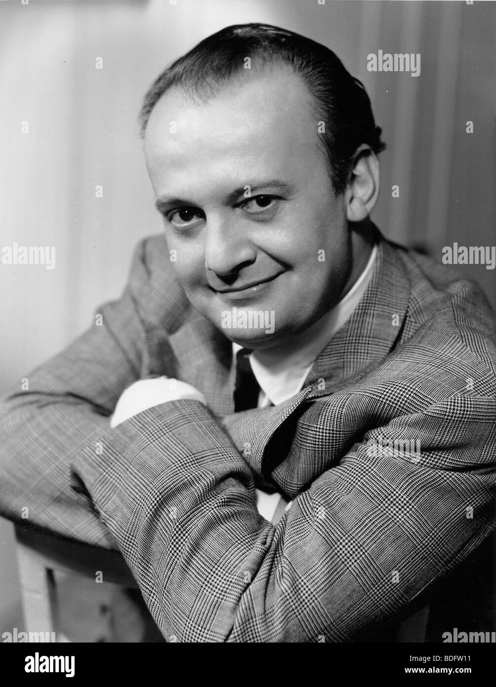 TITO GOBBI (1915-1984) Italian baritone and opera producer who was also recognised for his acting skills. Stock Photo