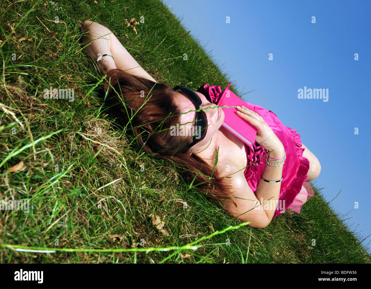 Beautiful female model posing hi-res stock photography and images - Alamy