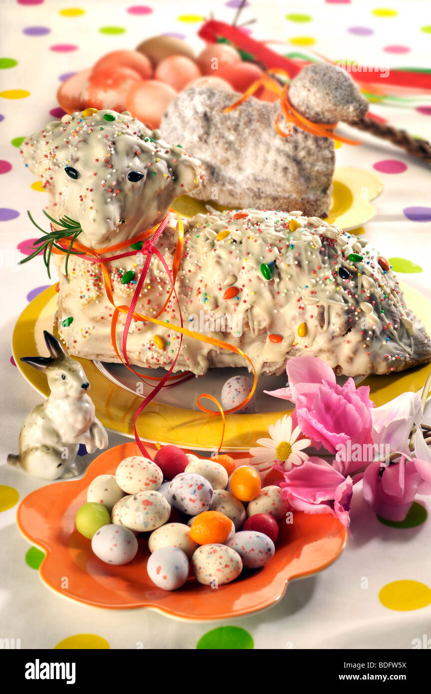 Sweet Cake Lamb Stock Photo Alamy