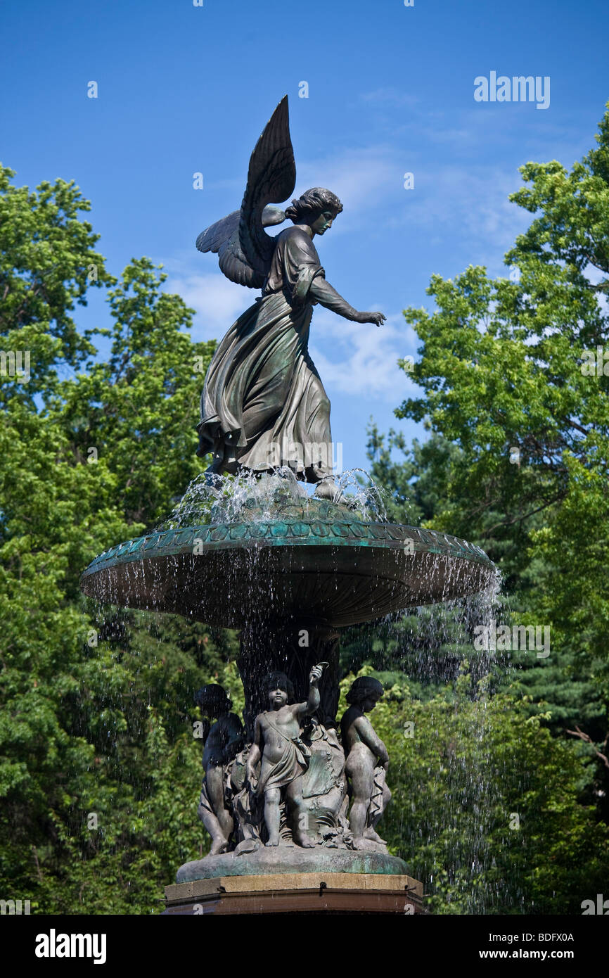  Vintage Historic Photo Angel of Bethesda Fountain