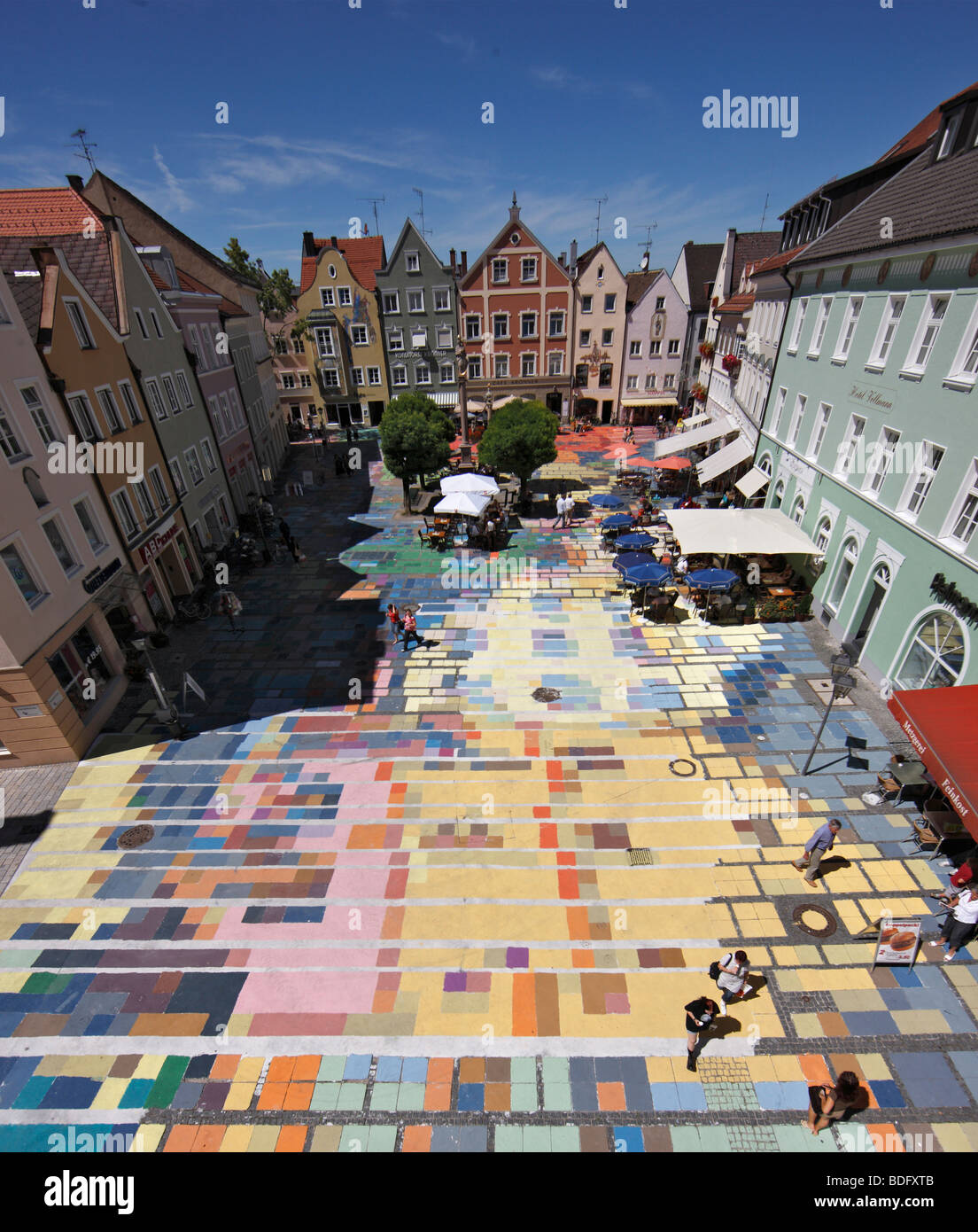  Marienplatz square, 1909, Wassily Kandinsky, the world's largest Illustration 