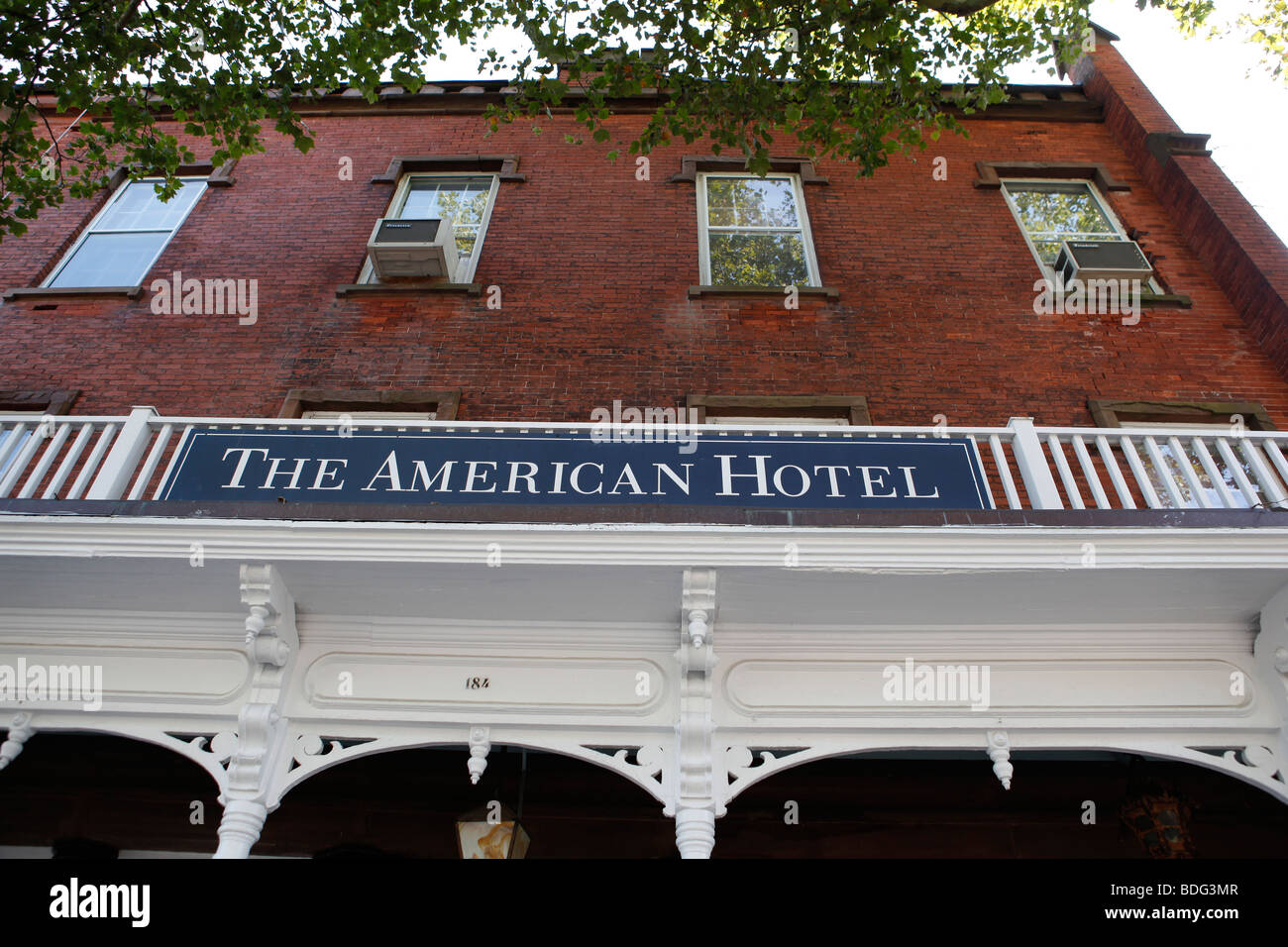 The American Hotel, Sag Harbor, New York Stock Photo