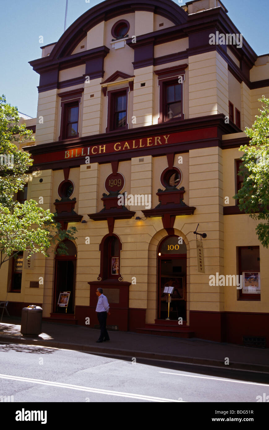 Sydney NSW Australia The Rocks George Street Billich Gallery Stock Photo