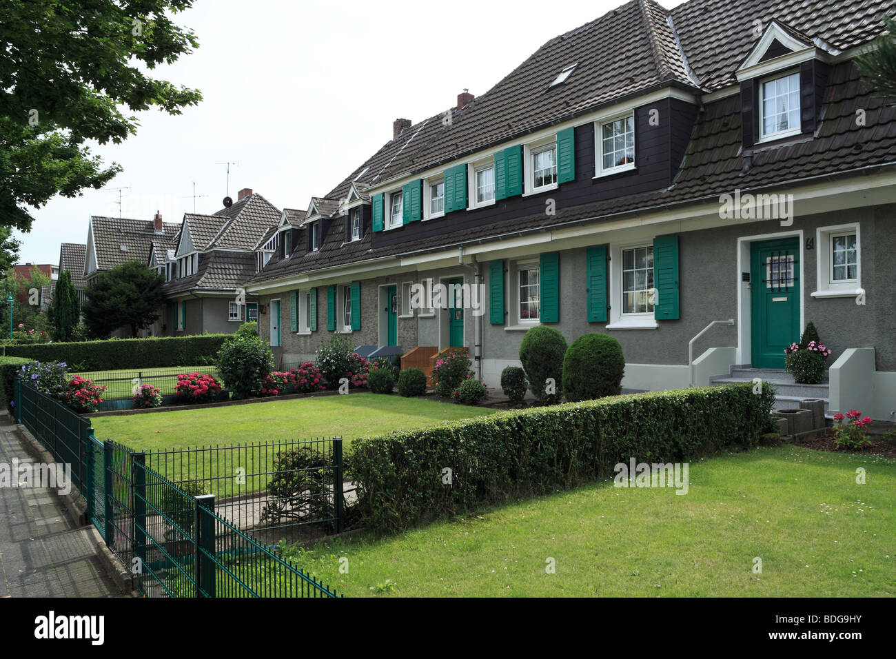 Route der Industriekultur, Siedlung Johannenhof, Bergarbeitersiedlung