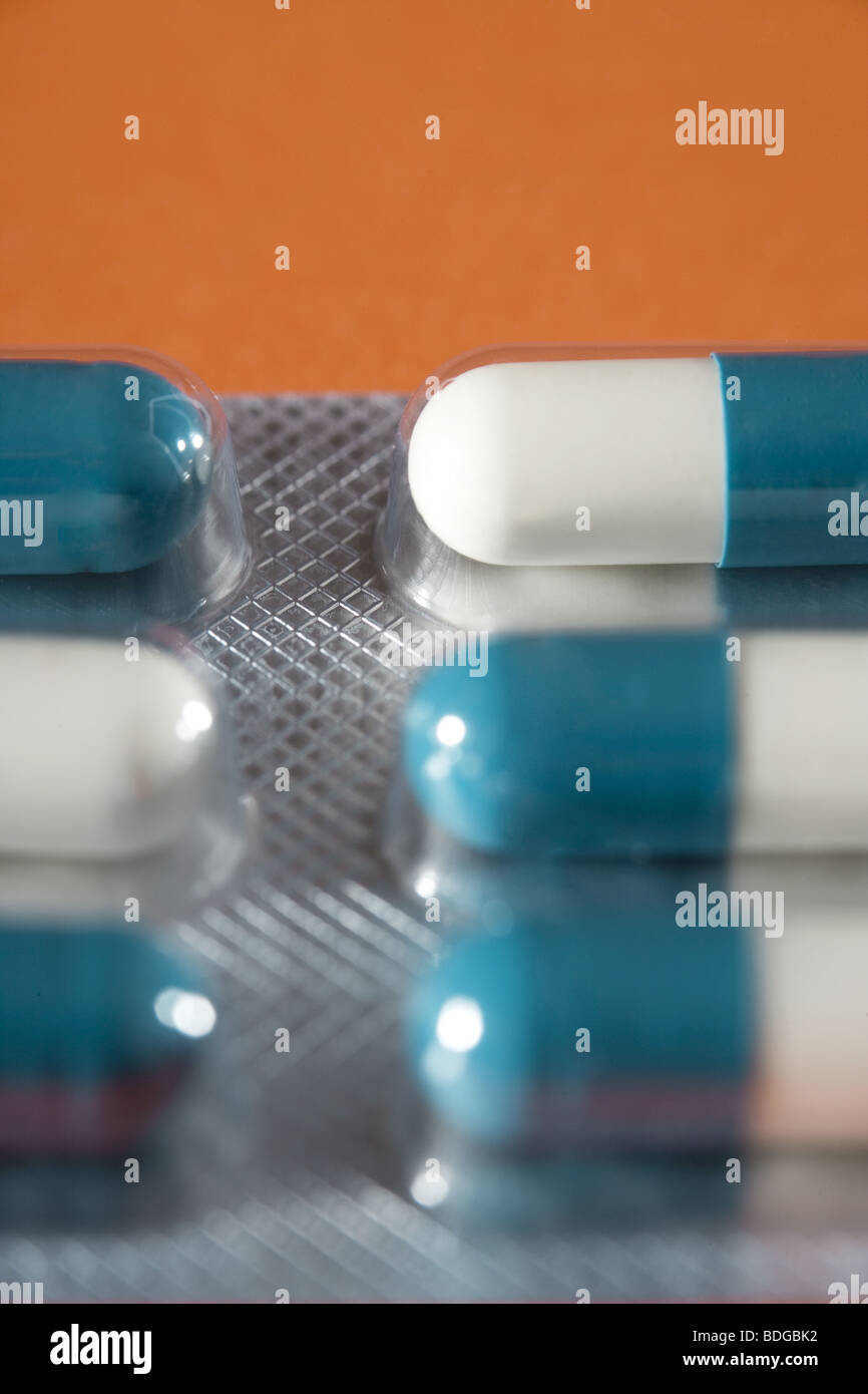 A CAPSULEFORM DRUG Stock Photo Alamy