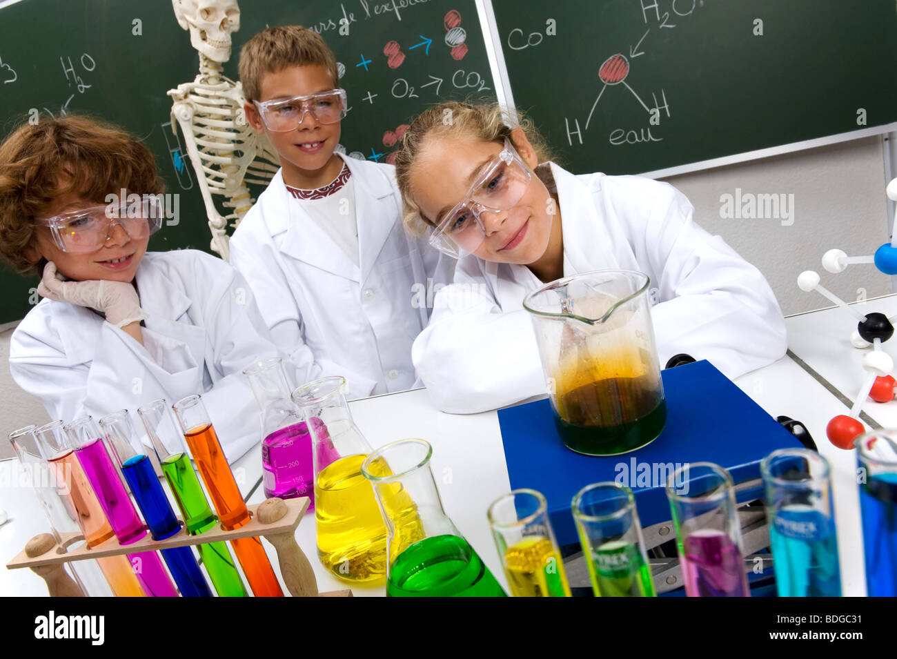 CHEMISTRY TEACHING Stock Photo Alamy