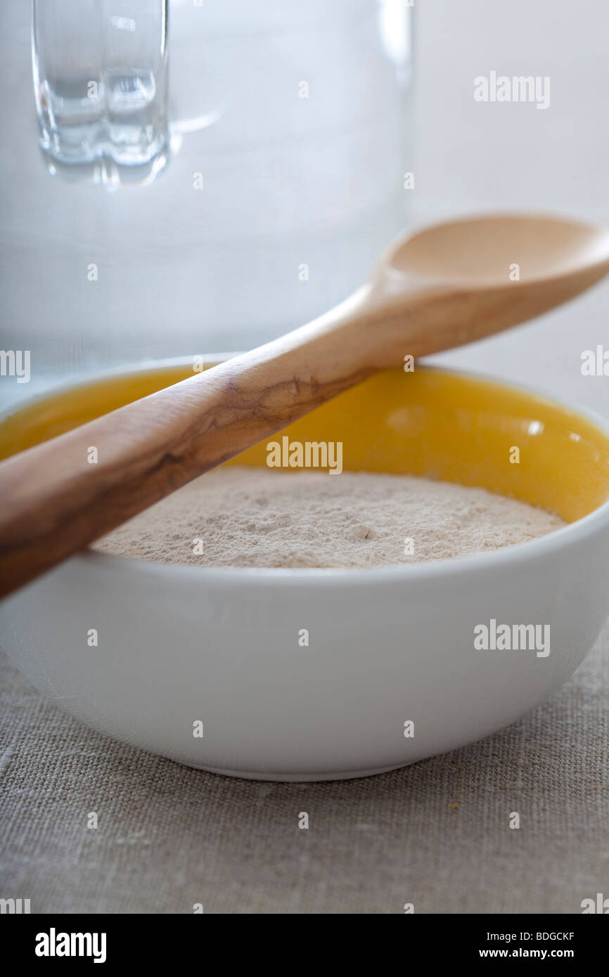 WHITE CLAY Stock Photo Alamy