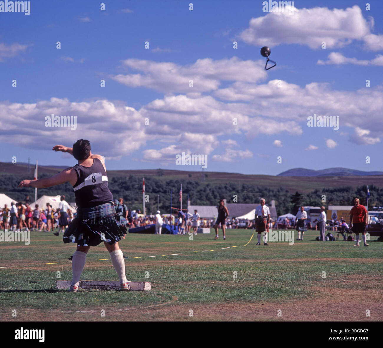 Scottish heavy event hires stock photography and images Alamy